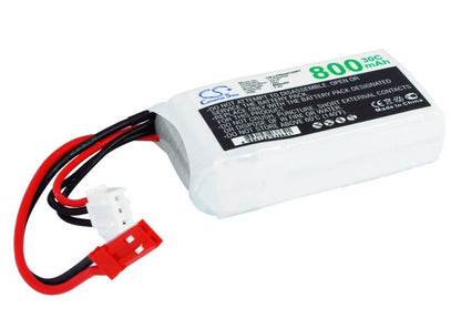 Replacement Battery for RC  CS-LP8002C30RT – Heli/Airplane – 800mAh / 5.92Wh / 7.4V