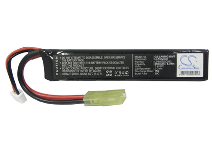 Replacement Battery for Airsoft Guns  CS-LP850C15MT – Airsoft Guns – 850mAh / 6.29Wh / 7.4V