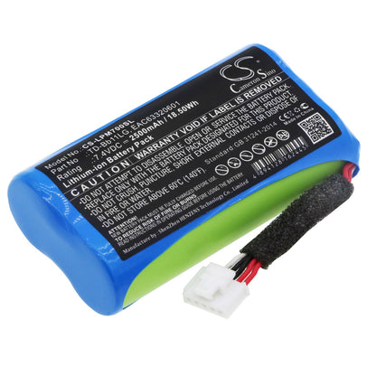 Replacement Battery for LG  Music Flow P7 – Speaker – 2500mAh / 18.50Wh / 7.4V