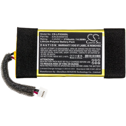 Replacement Battery for LG  PL5W – 3700mAh / 14.06Wh