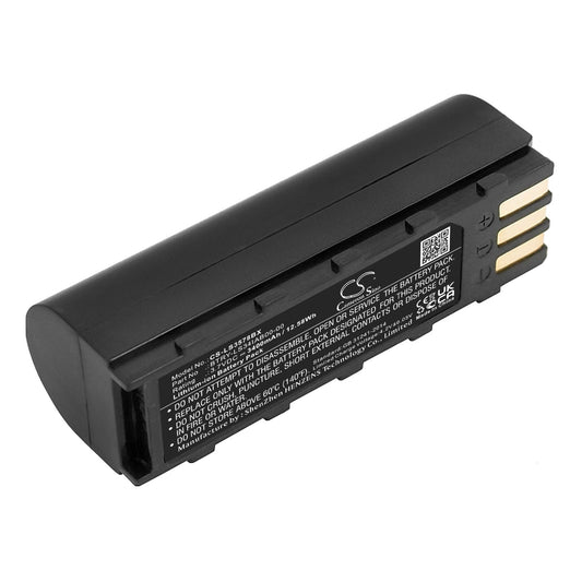 Replacement Battery for Leuze  HS6578 – Barcode Scanner – 3400mAh / 12.58Wh / 3.7V
