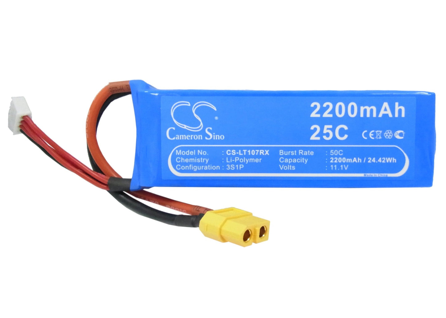 Replacement Battery for DJI  FC40 – FPV – 2200mAh / 24.42Wh / 11.1V