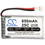 Replacement Battery for Cheerson CX-30W – 650mAh / 2.41Wh