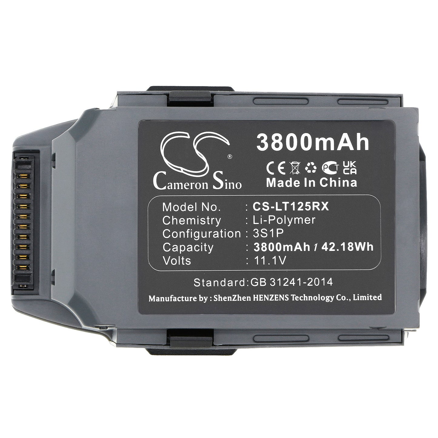 Replacement Battery for DJI  Mavic – Drones – 3800mAh / 42.18Wh / 11.1V