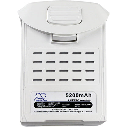 Replacement Battery for DJI  Phantom 4 – FPV – 5200mAh / 79.04Wh / 15.2V