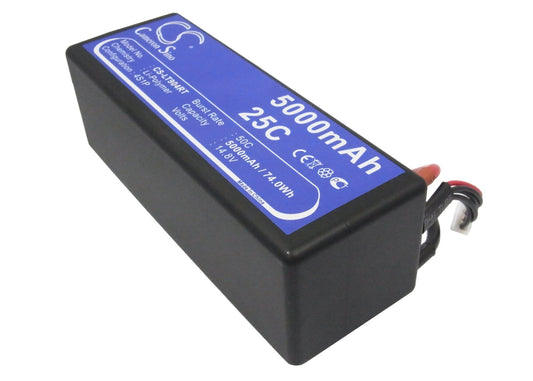 Replacement Battery for RC  CS-LT904RT – Heli/Airplane – 5000mAh / 74.00Wh / 14.8V