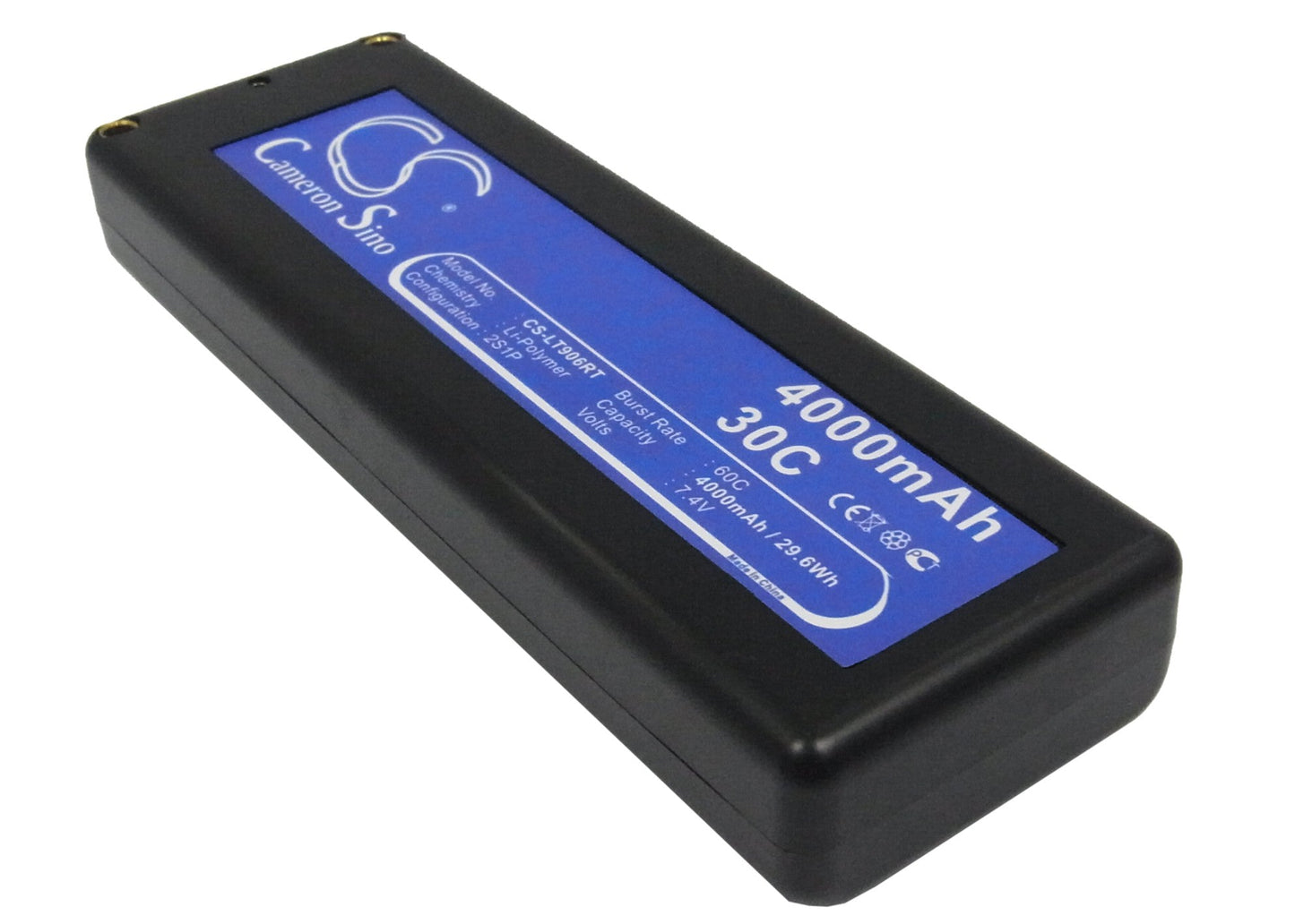 Replacement Battery for RC  CS-LT906RT – Cars – 4000mAh / 29.60Wh / 7.4V