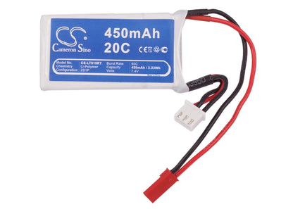Replacement Battery for RC  CS-LT919RT – Cars – 450mAh / 3.33Wh / 7.4V