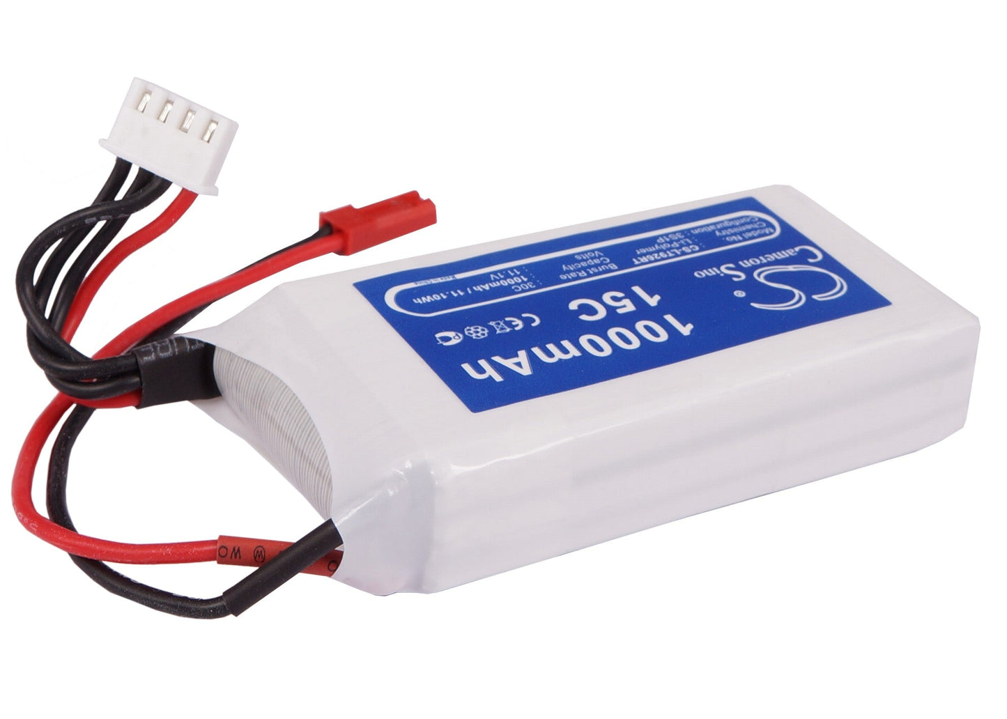 Replacement Battery for RC  CS-LT926RT – Heli/Airplane – 1000mAh / 11.10Wh / 11.1V