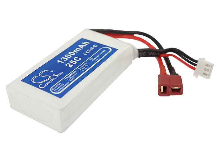 Replacement Battery for RC  CS-LT929RT – Heli/Airplane – 1300mAh / 9.62Wh / 7.4V