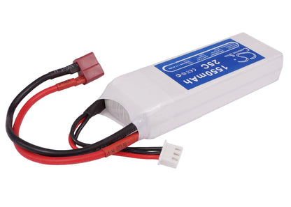 Replacement Battery for RC  CS-LT932RT – Heli/Airplane – 1550mAh / 11.47Wh / 7.4V