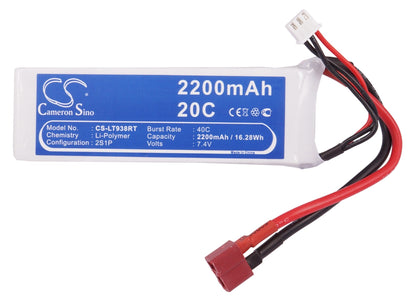 Replacement Battery for RC  CS-LT938RT – Cars – 2200mAh / 16.28Wh / 7.4V
