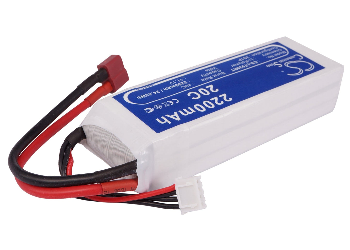 Replacement Battery for RC  CS-LT939RT – FPV – 2200mAh / 24.42Wh / 11.1V