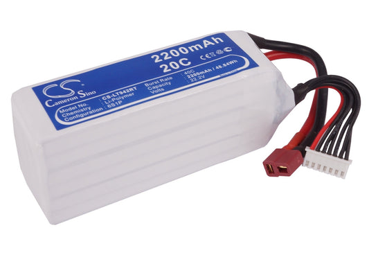Replacement Battery for RC  CS-LT942RT – Remote control  – 2200mAh / 48.84Wh / 22.2V
