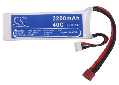 Replacement Battery for RC  CS-LT949RT – Heli/Airplane – 2200mAh / 24.42Wh / 11.1V