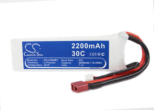 Replacement Battery for RC  CS-LT954RT – Cars – 2200mAh / 16.28Wh / 7.4V