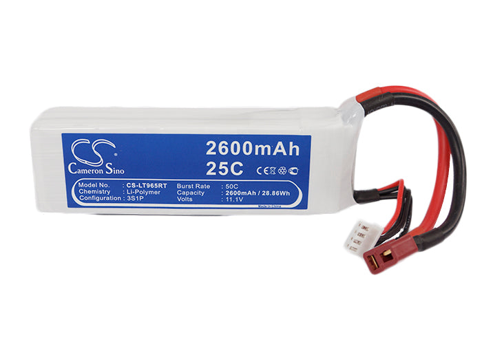 Replacement Battery for RC  CS-LT965RT – Heli/Airplane – 2600mAh / 28.86Wh / 11.1V