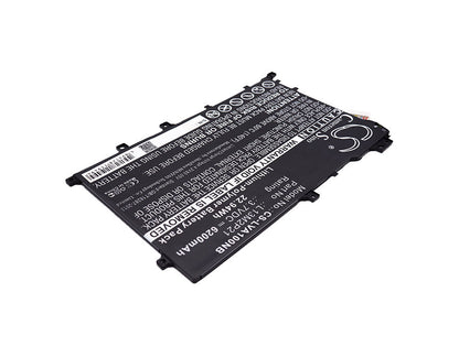 Replacement Battery for Lenovo  Ideapad A10 – Notebook, Laptop – 6200mAh / 22.94Wh / 3.7V