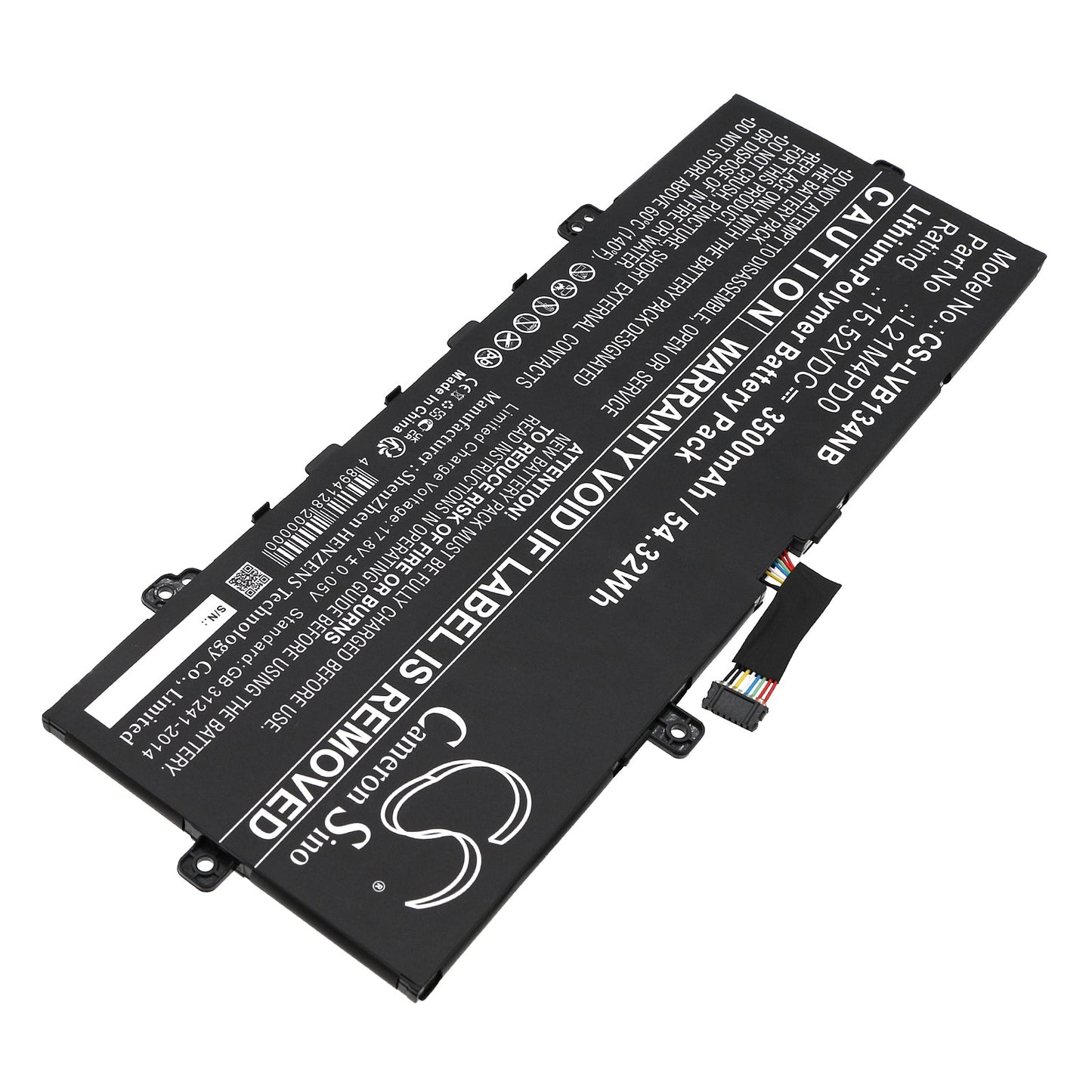Replacement Battery for Lenovo  ThinkBook 13s G4 ARB 21AS0005P – Notebook, Laptop – 3500mAh / 54.32Wh / 15.52V