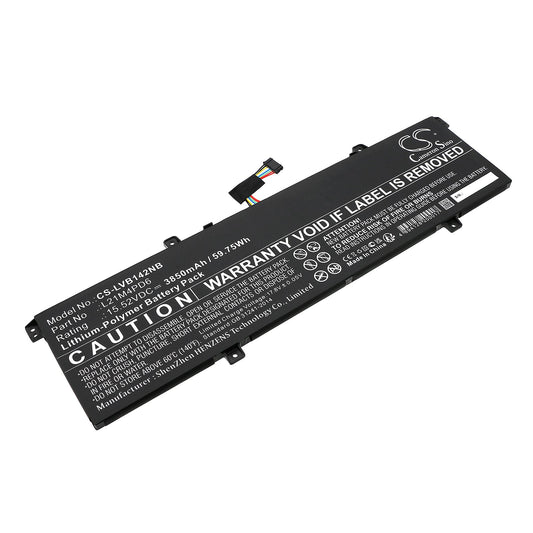 Replacement Battery for Lenovo  ThinkBook 14 G4 ARA 21D00003KR – Notebook, Laptop – 3850mAh / 59.75Wh / 15.52V