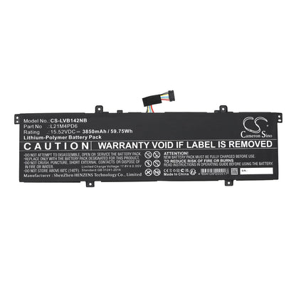 Replacement Battery for Lenovo  ThinkBook 14 G4 ARA 21D00003KR – Notebook, Laptop – 3850mAh / 59.75Wh / 15.52V