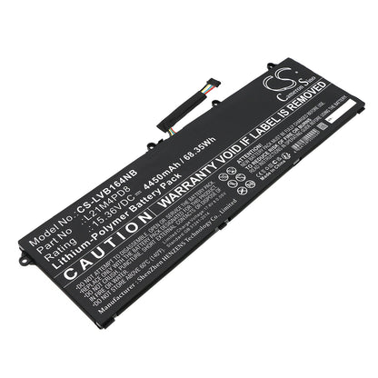 Replacement Battery for Lenovo  ThinkBook 16 G4 ARA 21D10003KR – Notebook, Laptop – 4450mAh / 68.35Wh / 15.36V