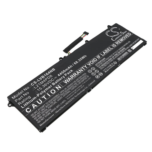 Replacement Battery for Lenovo  ThinkBook 16 G4 ARA 21D10003KR – Notebook, Laptop – 4450mAh / 68.35Wh / 15.36V