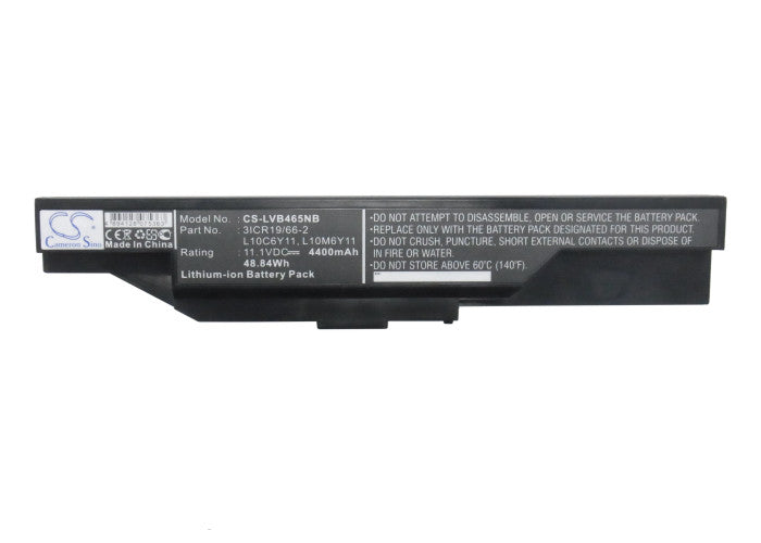 Replacement Battery for Lenovo  B465 – Notebook, Laptop – 4400mAh/48.84Wh / 11.1V