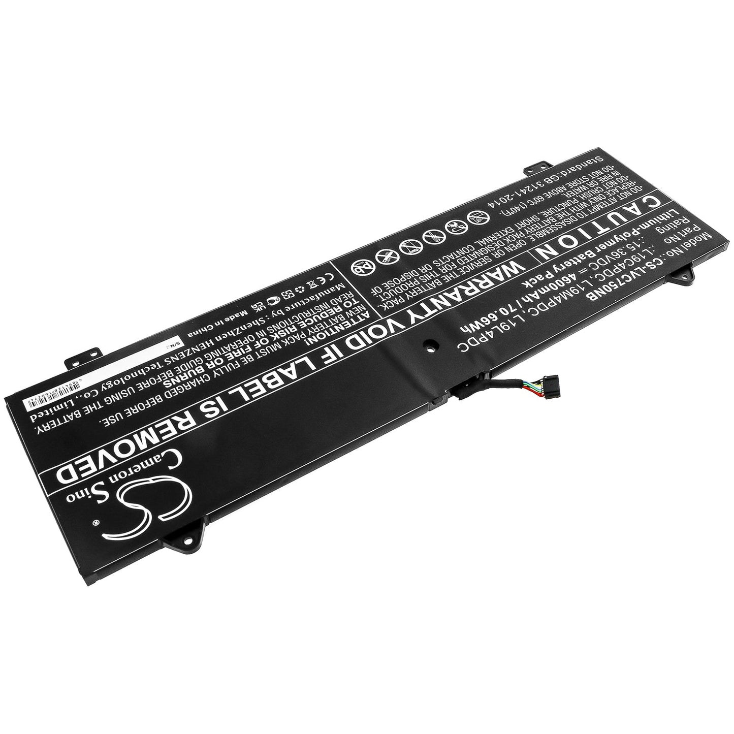 Replacement Battery for Lenovo  Yoga 14C 2021 – Notebook, Laptop – 4600mAh / 70.66Wh / 15.36V