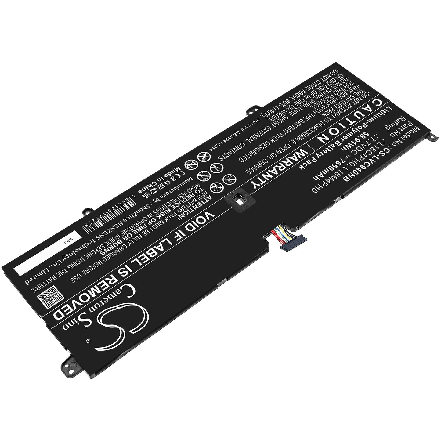Replacement Battery for Lenovo  Yoga C940 SP/A – Notebook, Laptop – 7650mAh / 58.91Wh / 7.7V