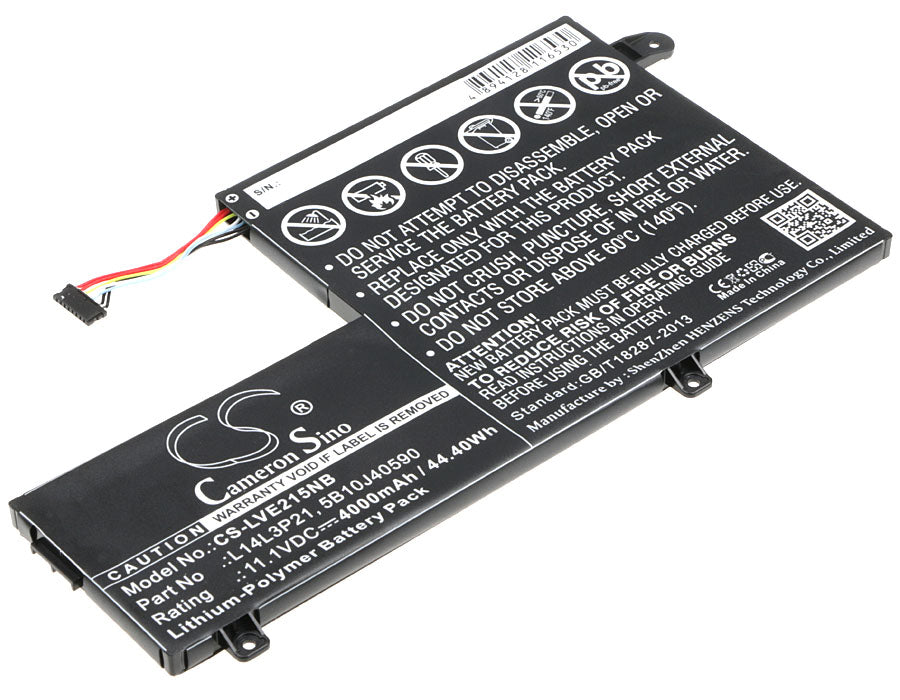 Replacement Battery for Lenovo  510S – Notebook, Laptop – 4000mAh / 44.40Wh / 11.1V