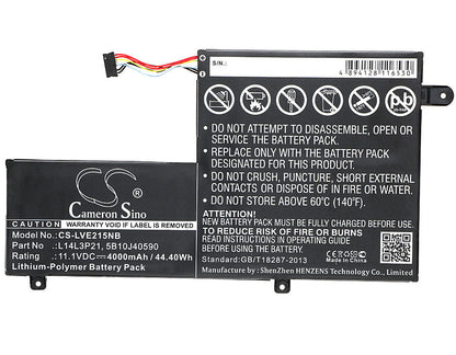 Replacement Battery for Lenovo  510S – Notebook, Laptop – 4000mAh / 44.40Wh / 11.1V