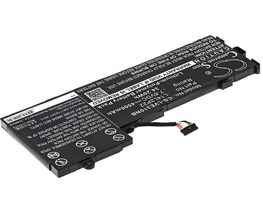 Replacement Battery for Lenovo  E31 – Notebook, Laptop – 4500mAh / 34.20Wh / 7.6V