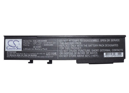 Replacement Battery for Lenovo  420 – Notebook, Laptop – 4400mAh / 48.84Wh / 11.1V