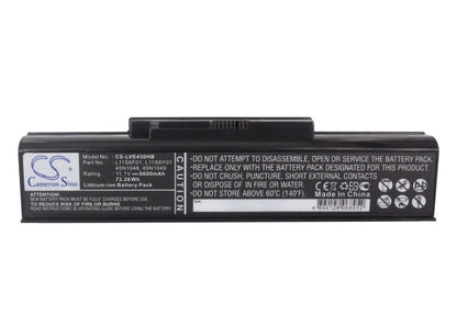 Replacement Battery for Lenovo  ThinkPad Edge E43A – Notebook, Laptop – 6600mAh / 73.26Wh / 11.1V