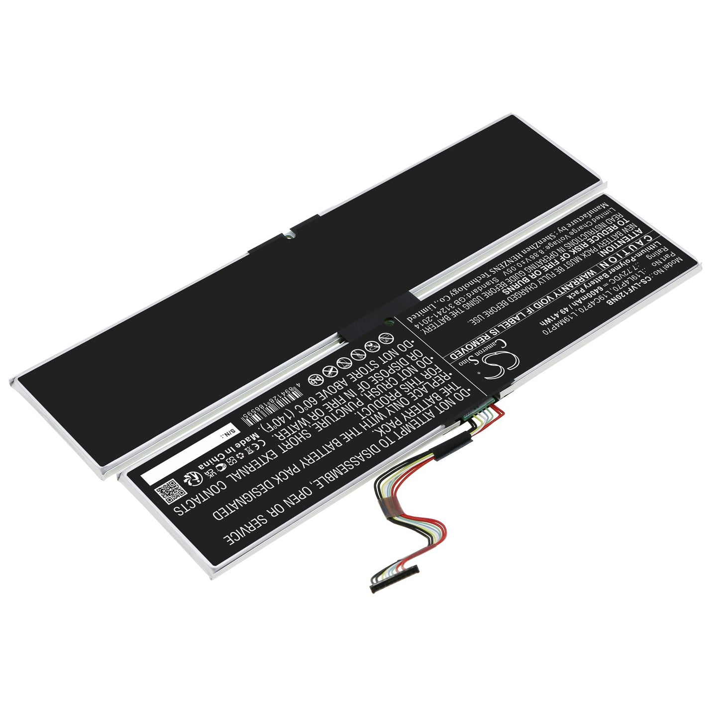 Replacement Battery for Lenovo  ThinkPad X1 Fold Gen 1-20RK000 – Notebook, Laptop – 6400mAh / 49.41Wh / 7.72V