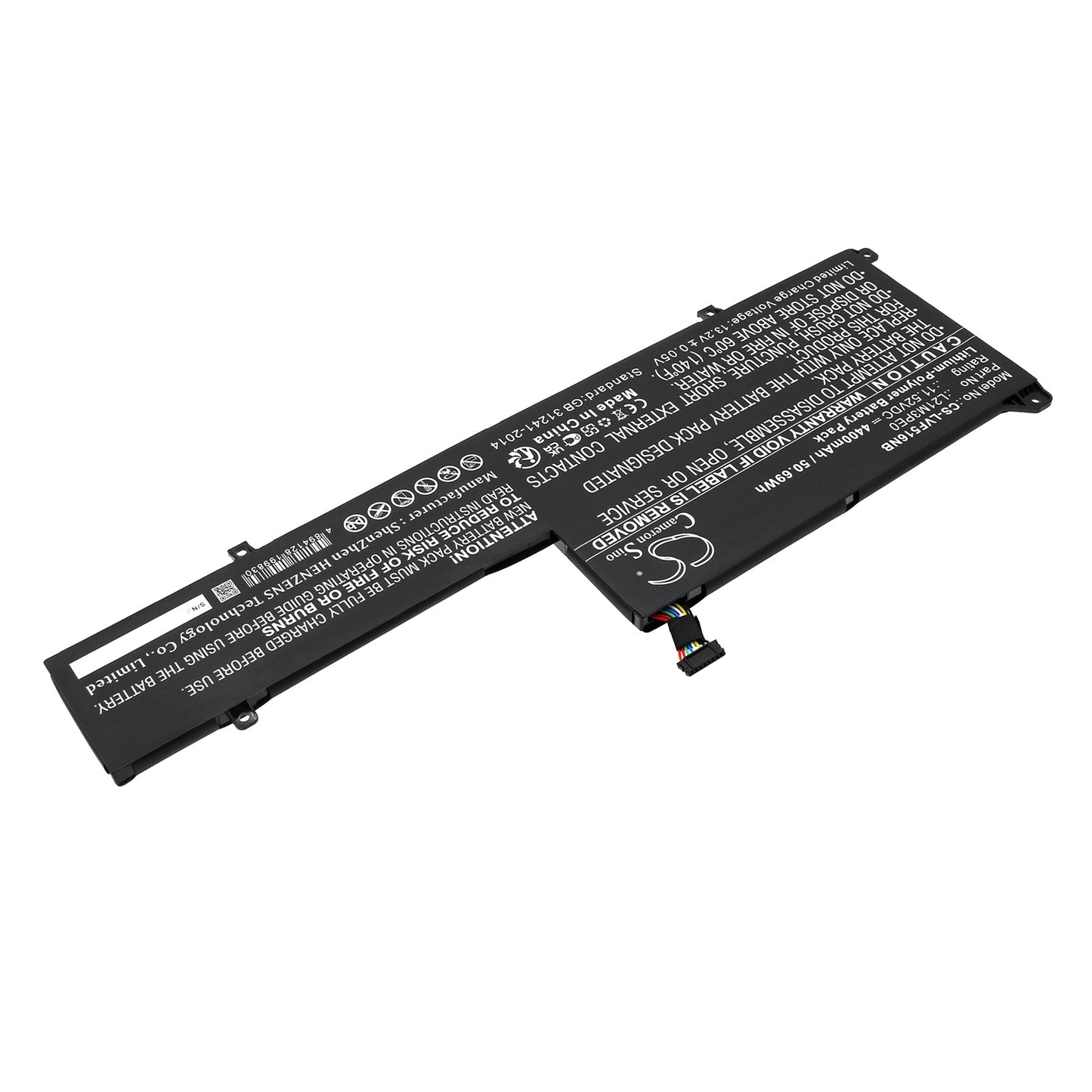 Replacement Battery for Lenovo  IdeaPad Flex 5 14ABR8 82XX000D – Notebook, Laptop – 4400mAh / 50.69Wh / 11.52V