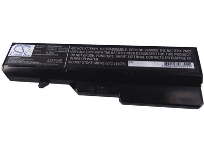 Replacement Battery for Lenovo  IdeaPad B470 – Notebook, Laptop – 6600mAh/73.26Wh / 11.1V