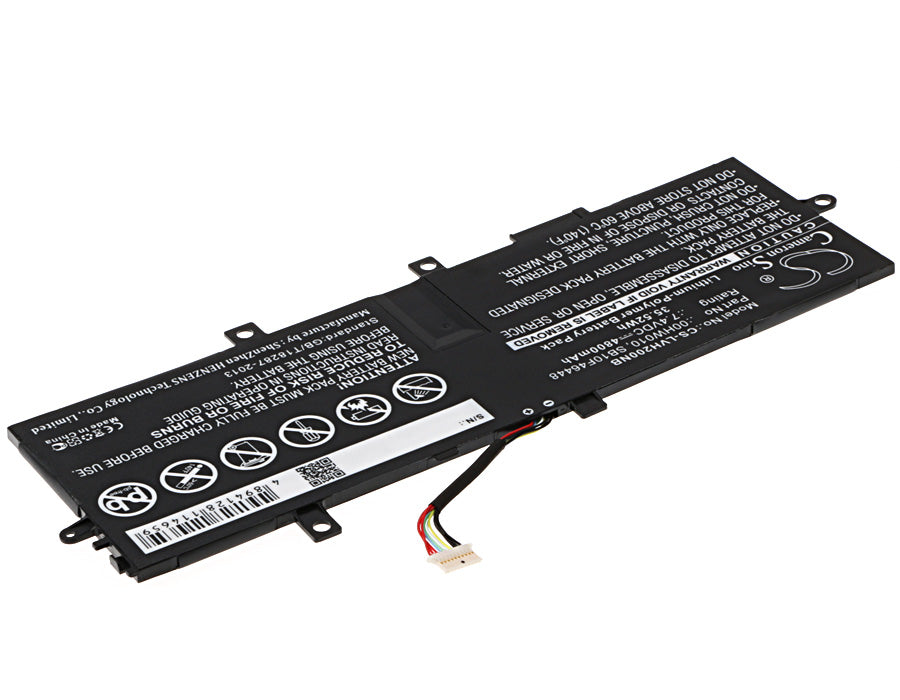 Replacement Battery for Lenovo  ThinkPad Helix 2 – Notebook, Laptop – 4800mAh / 35.52Wh / 7.4V