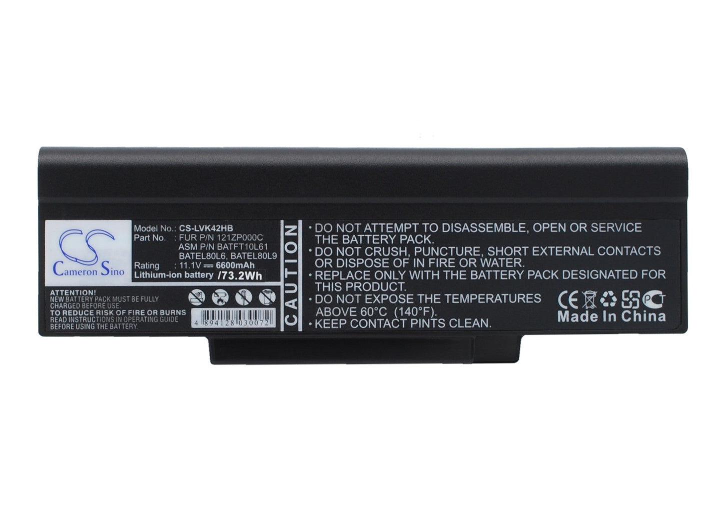 Replacement Battery for Lenovo  E41 – Notebook, Laptop – 4400mAh / 11.1V