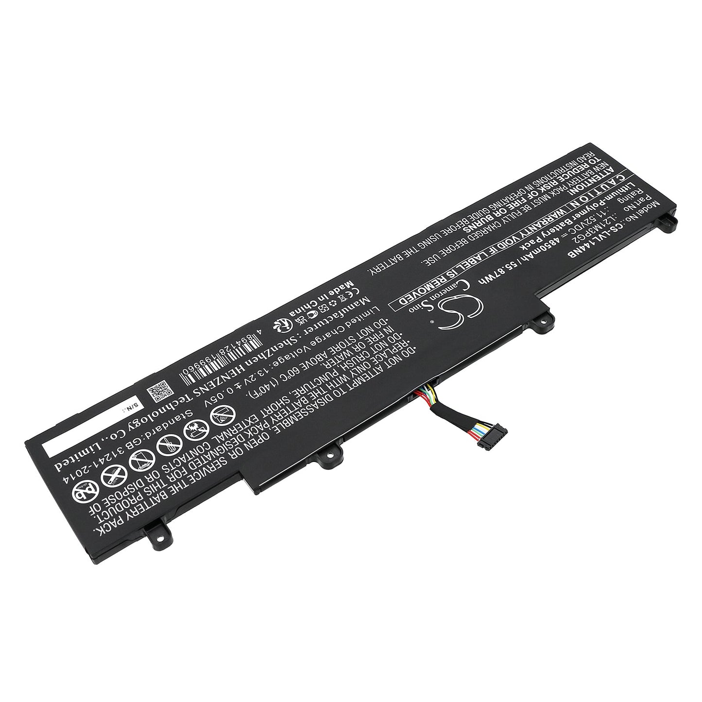 Replacement Battery for Lenovo  ThinkPad C14 Gen 1 Chromebook  – Notebook, Laptop – 4850mAh / 55.87Wh / 11.52V