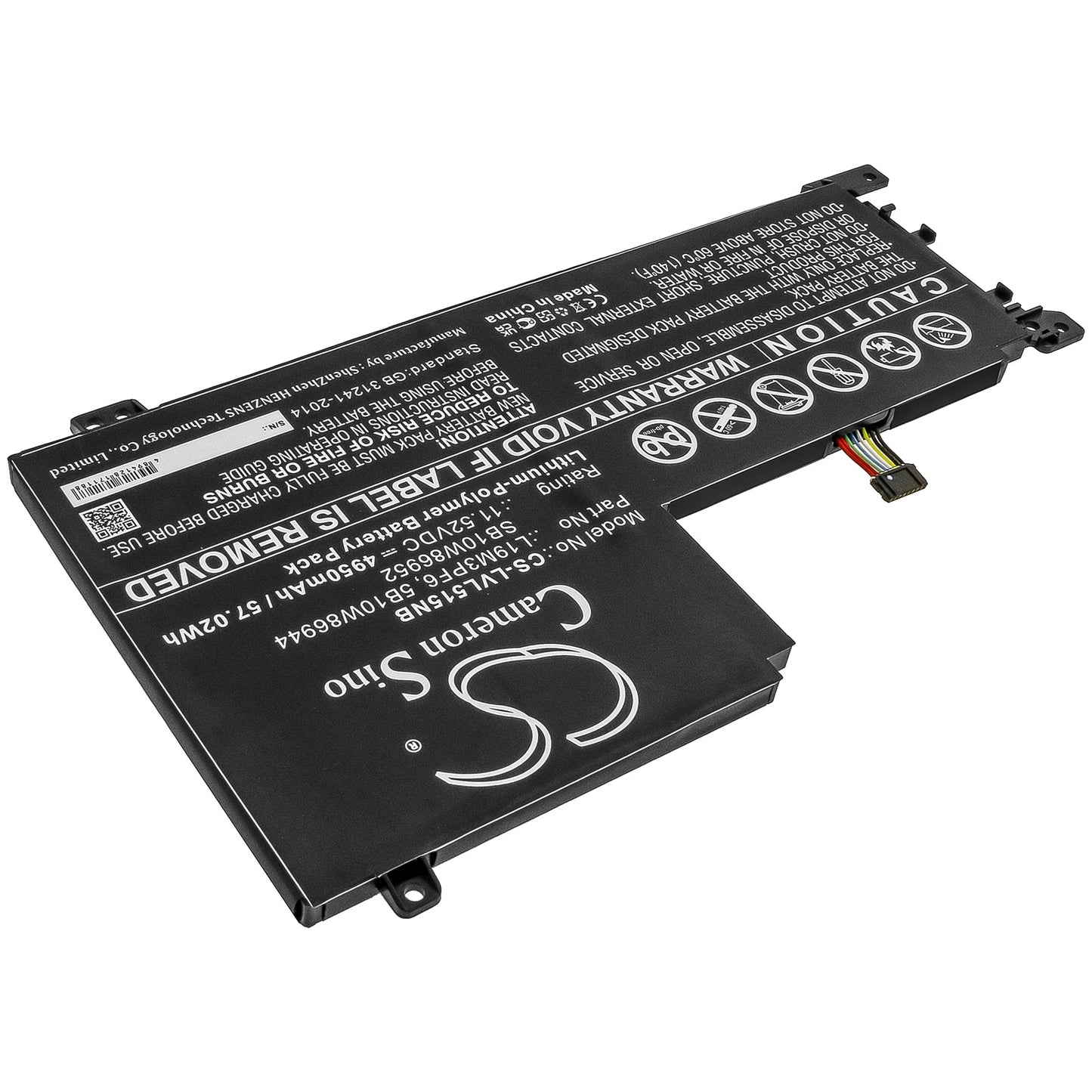Replacement Battery for Lenovo  IdeaPad 5-15IIL05 – Notebook, Laptop – 4950mAh / 57.02Wh / 11.52V