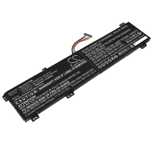 Replacement Battery for Lenovo  Legion 5 17ACH6-82JY005TUS – Notebook, Laptop – 5000mAh / 76.80Wh / 15.36V
