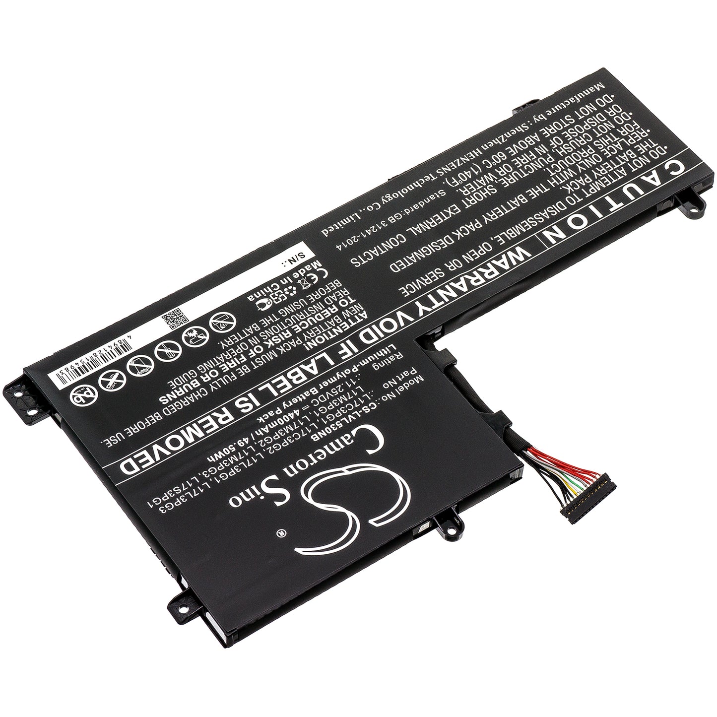 Replacement Battery for Lenovo Legion Y530 Legion Y7000, Legion Y730, – Laptop – 4400mAh / 49.50Wh
