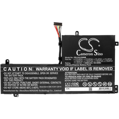 Replacement Battery for Lenovo Legion Y530 Legion Y7000, Legion Y730, – Laptop – 4400mAh / 49.50Wh