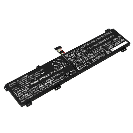 Replacement Battery for Lenovo  Legion 5 15ACH 82JU00BRGE – Notebook, Laptop – 5100mAh / 78.34Wh / 15.36V