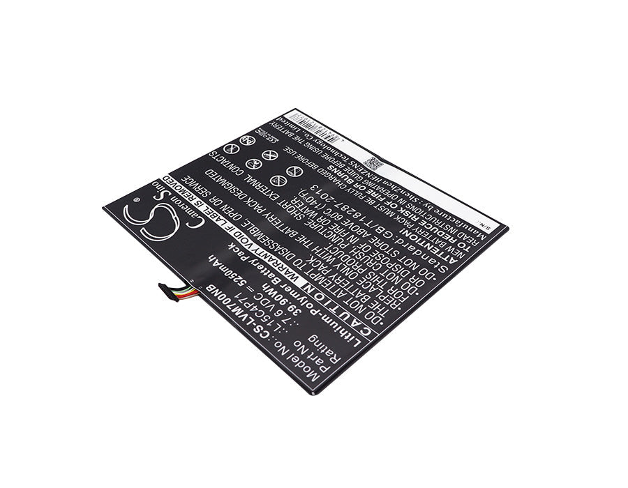 Replacement Battery for Lenovo  IdeaPad Miix 700-12ISK – Notebook, Laptop – 5250mAh / 39.90Wh / 7.6V
