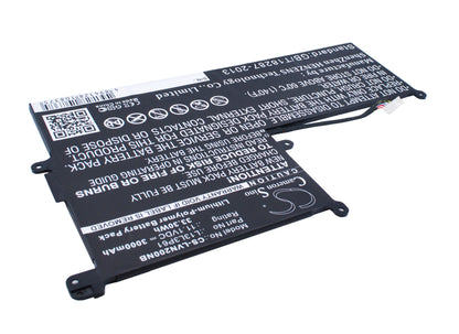 Replacement Battery for Lenovo  Chromebook 11.6 – Notebook, Laptop – 3000mAh / 33.30Wh / 11.1V