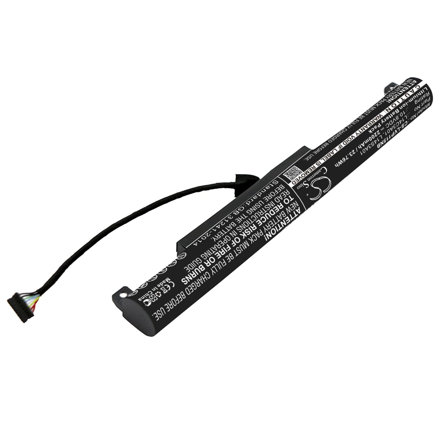 Replacement Battery for Lenovo  IdeaPad 100-15 – Notebook, Laptop – 2200mAh / 23.76Wh / 10.8V
