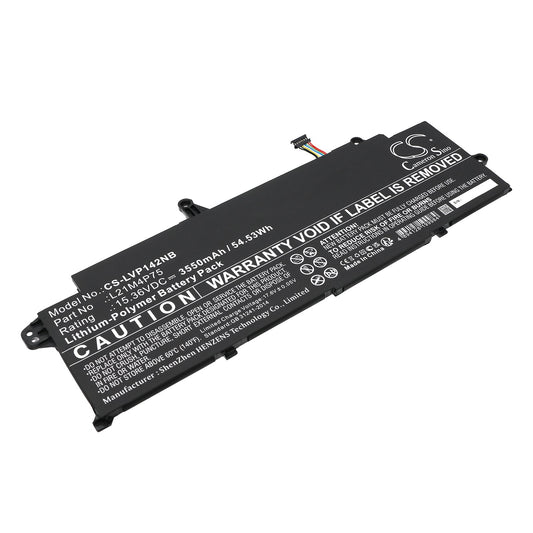 Replacement Battery for Lenovo  ThinkPad T14s Gen 3(AMD)21CQ00 – Notebook, Laptop – 3550mAh / 54.53Wh / 15.36V